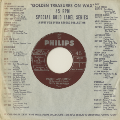 Wishin' And Hopin' / Do Re Mi (1964)