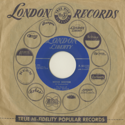 Witch Doctor / Don't Whistle At Me Baby (1958)