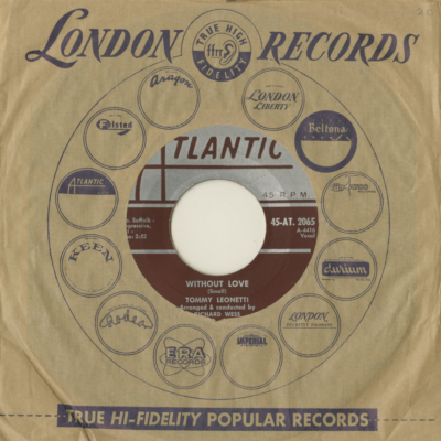 Without Love / Blue Bird Of Happiness (1960)