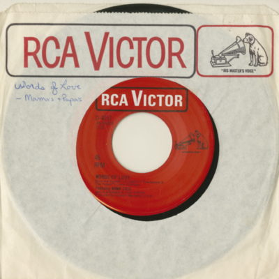 Words Of Love / Dancing In The Street (1966)