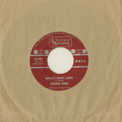 World's Worst Loser / I Can't Change Over Night (1965)