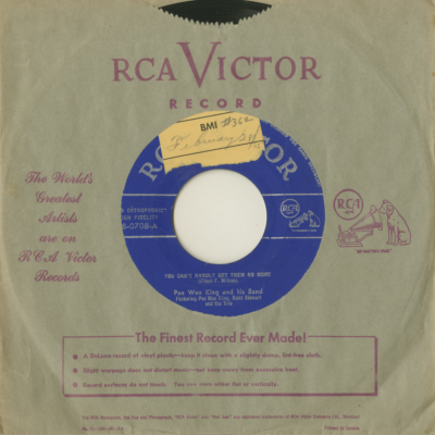 You Can't Hardly Get Them No More / Tweedle Dee (1955)