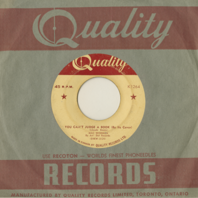 You Can't Judge A Book By The Cover / I Saw Your Face In The Moon (1954)