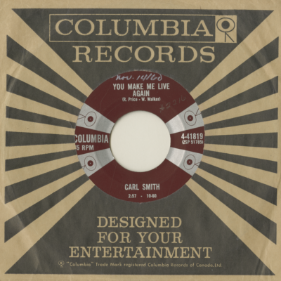 You Make Me Live Again / I Don't Hurt Now (1960)