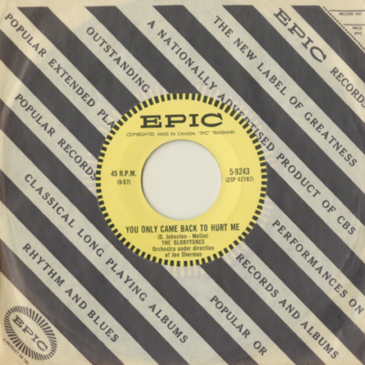 You Only Came Back To Hurt Me / Was That The Right Thing To Do (1957)
