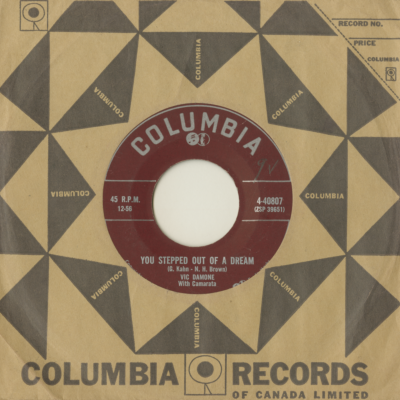 You Stepped Out Of A Dream / Long Before I Knew You (1957)
