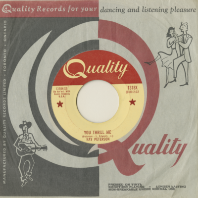 You Thrill Me / Missing You (1961)