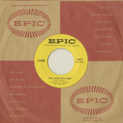 You'll Never Walk Alone / I'm Gonna Sit Right Down And Cry Over You (1954)