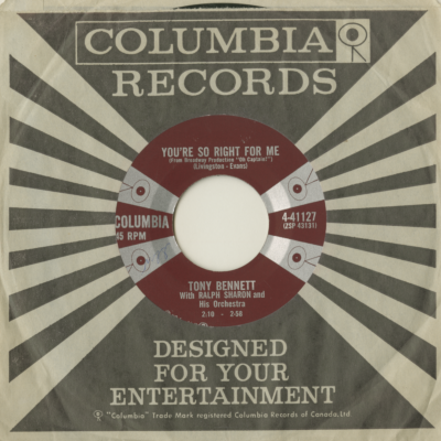 You're So Right For Me / Alone At Last (1958)