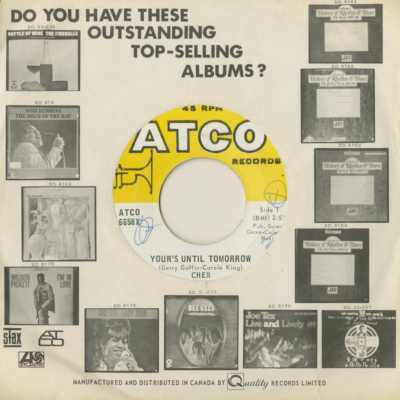 Your's Until Tomorrow / The Thought Of Loving You