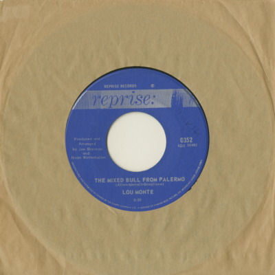The Mixed Bull From Palermo / I Know How You feel (1965)