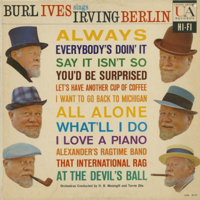 Burl Ives Sings Irving Berlin (1960)