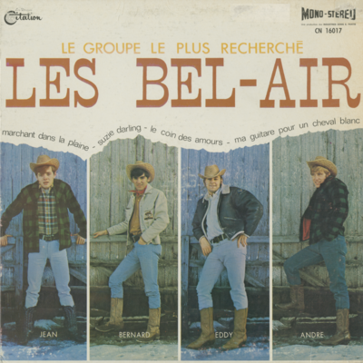Le Groupe Le Plus Recherche Les Bel-Air (1966)