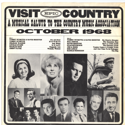 Visit Epic Country A Musical Salute To The Country Music Association  October 1968 (1968)