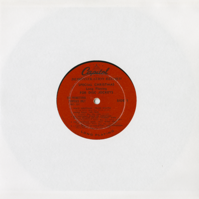 Special Christmas Long Playing Record (1955)