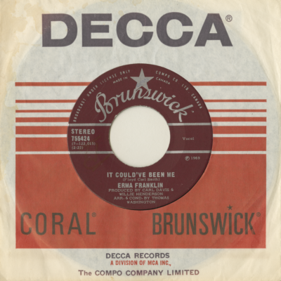 It Could've Been Me / I Just Don't Need You At All (1969)
