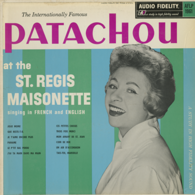The Internationally Famous Patachou (1962)