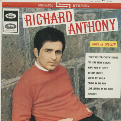 Richard Anthony Sings In English