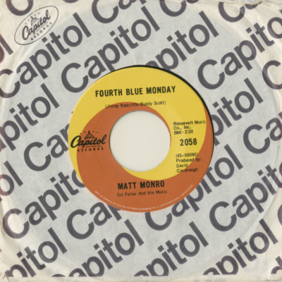 Fourth Blue Monday / Only The Night Wind Knows