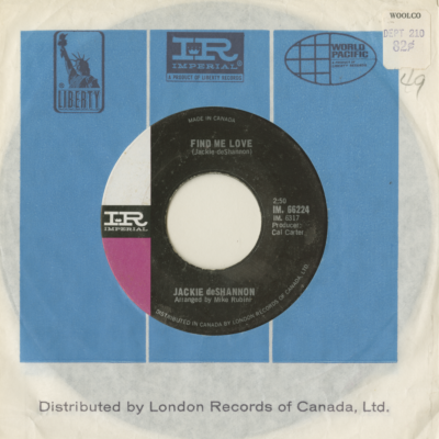 Find Me Love / Come On Down (1967)